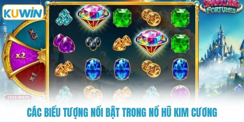 Các biểu tượng nổi bật trong nổ hũ kim cương
